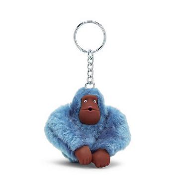 Kipling Sven Small Monkey Keychain Accessoires Blauw | BE 2012FD